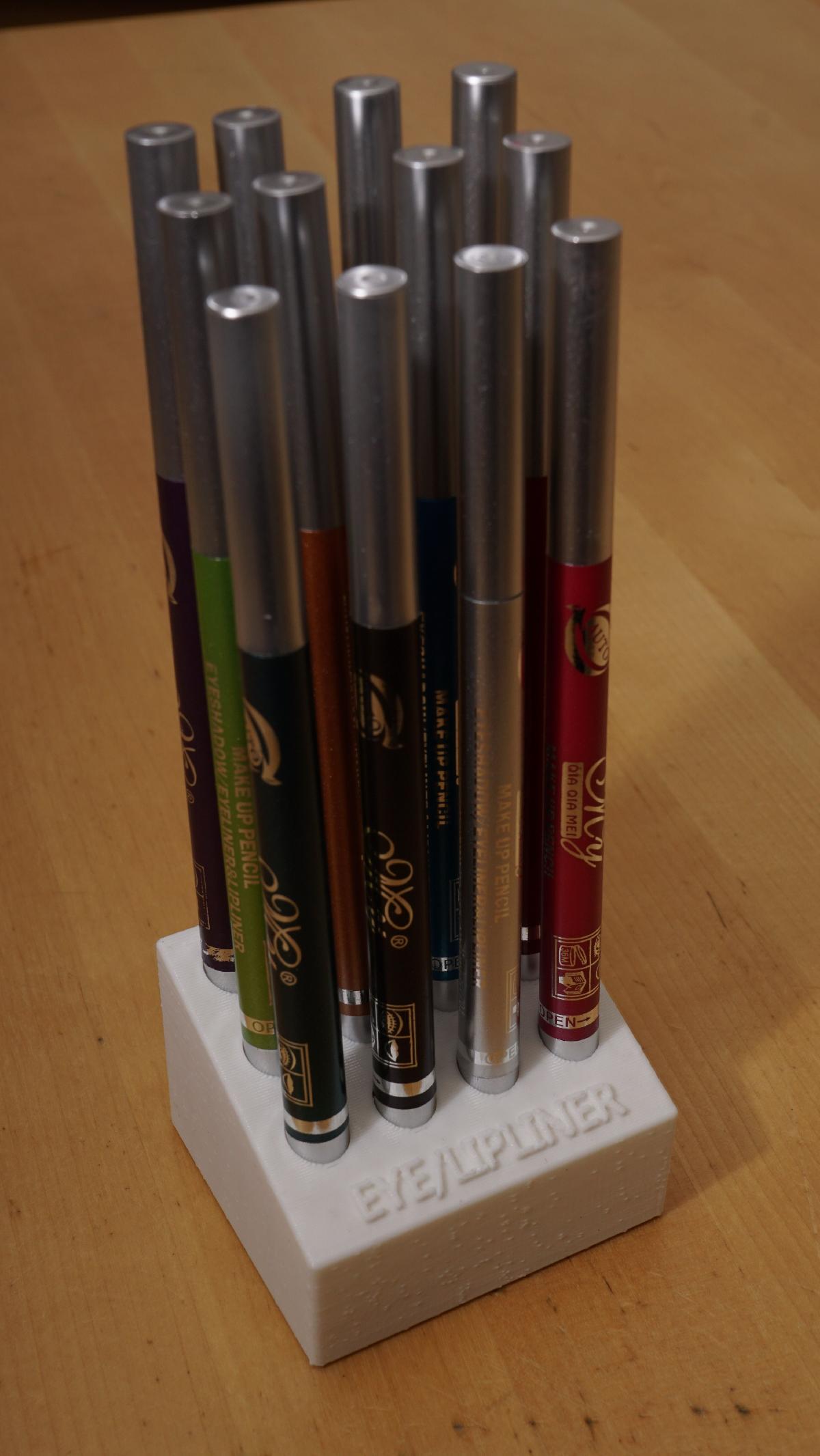 Suporte para lapis de olho e labios