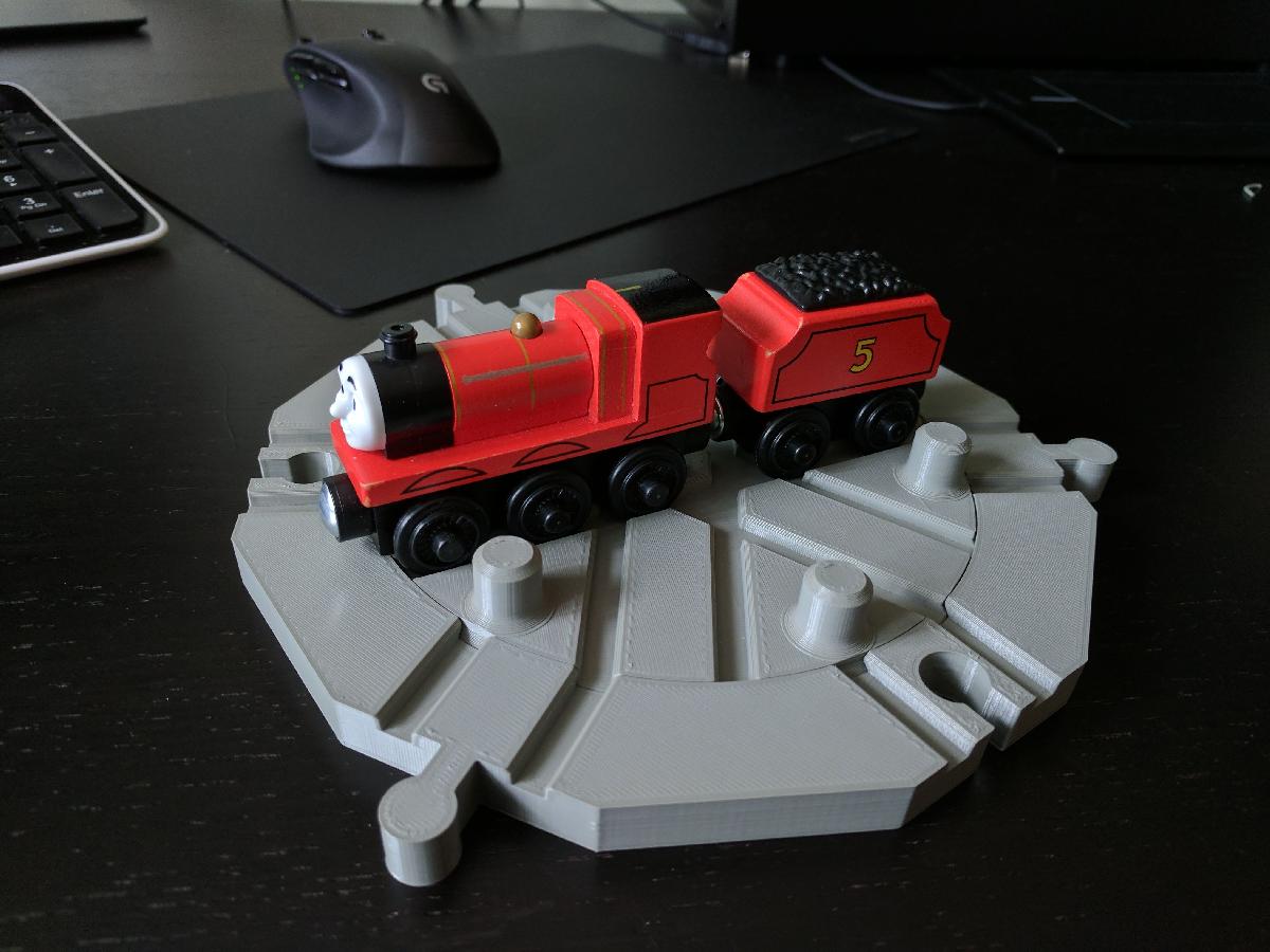 Rotunda de trem (6 vias)