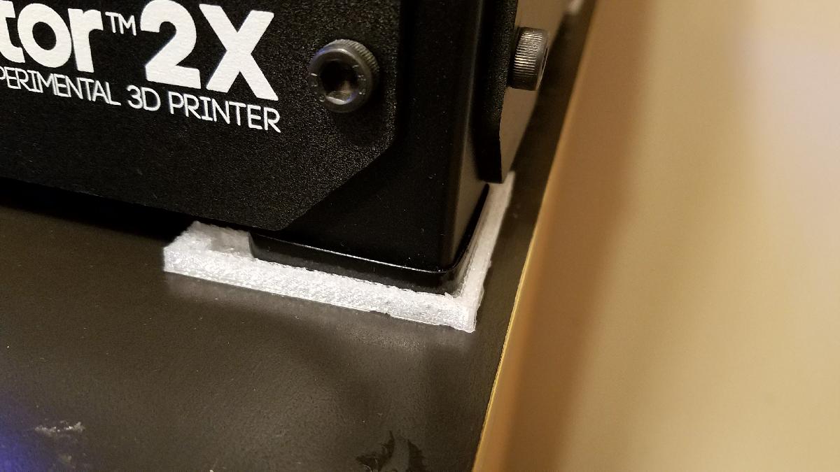 bota de atrito para pe do Makerbot e como imprimir com TPU
