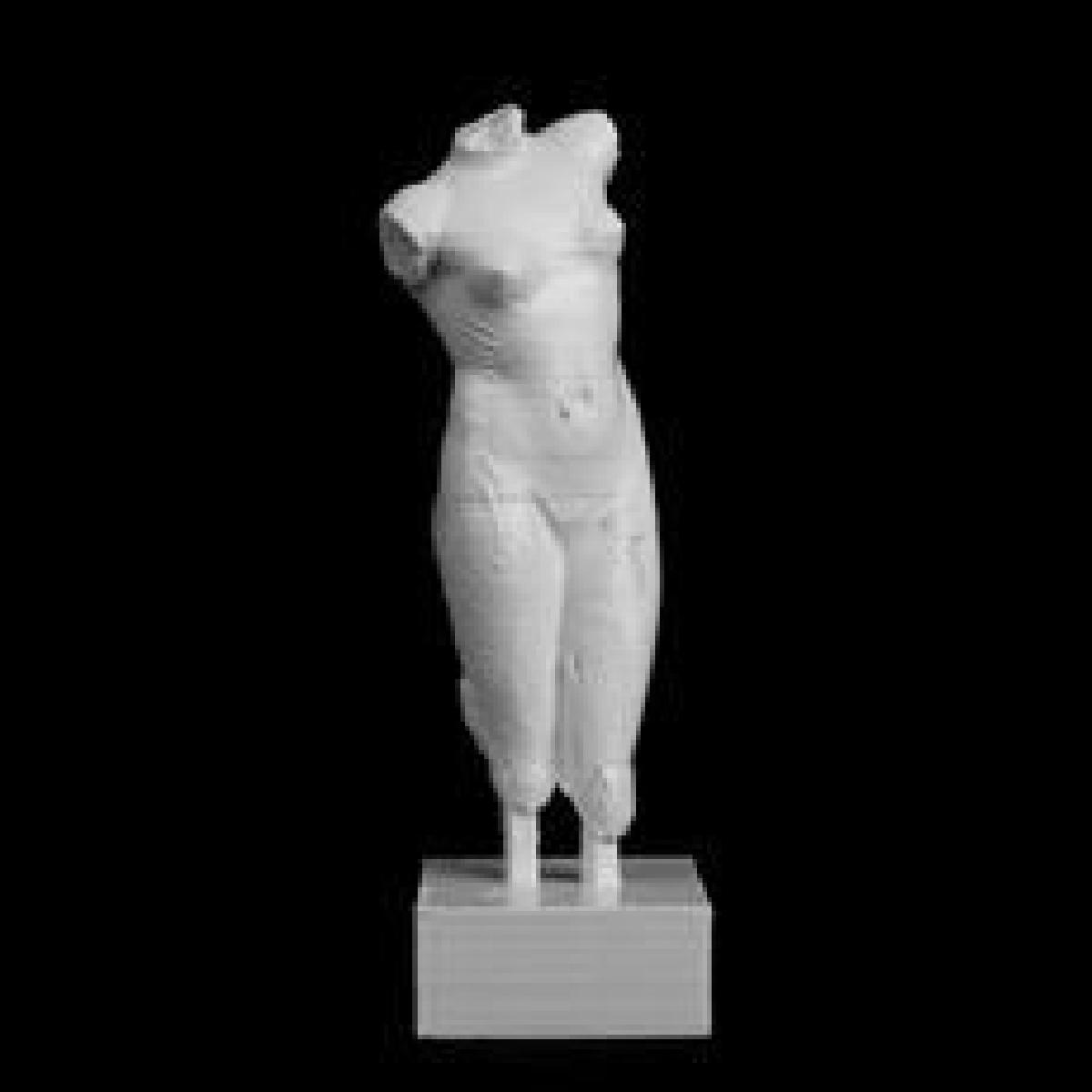 Fragmento da Venus do Esquilino no Louvre, Paris