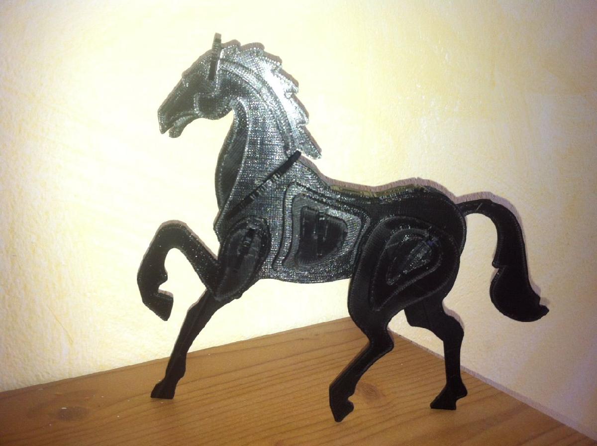 Quebra cabeca 3D Cavalo