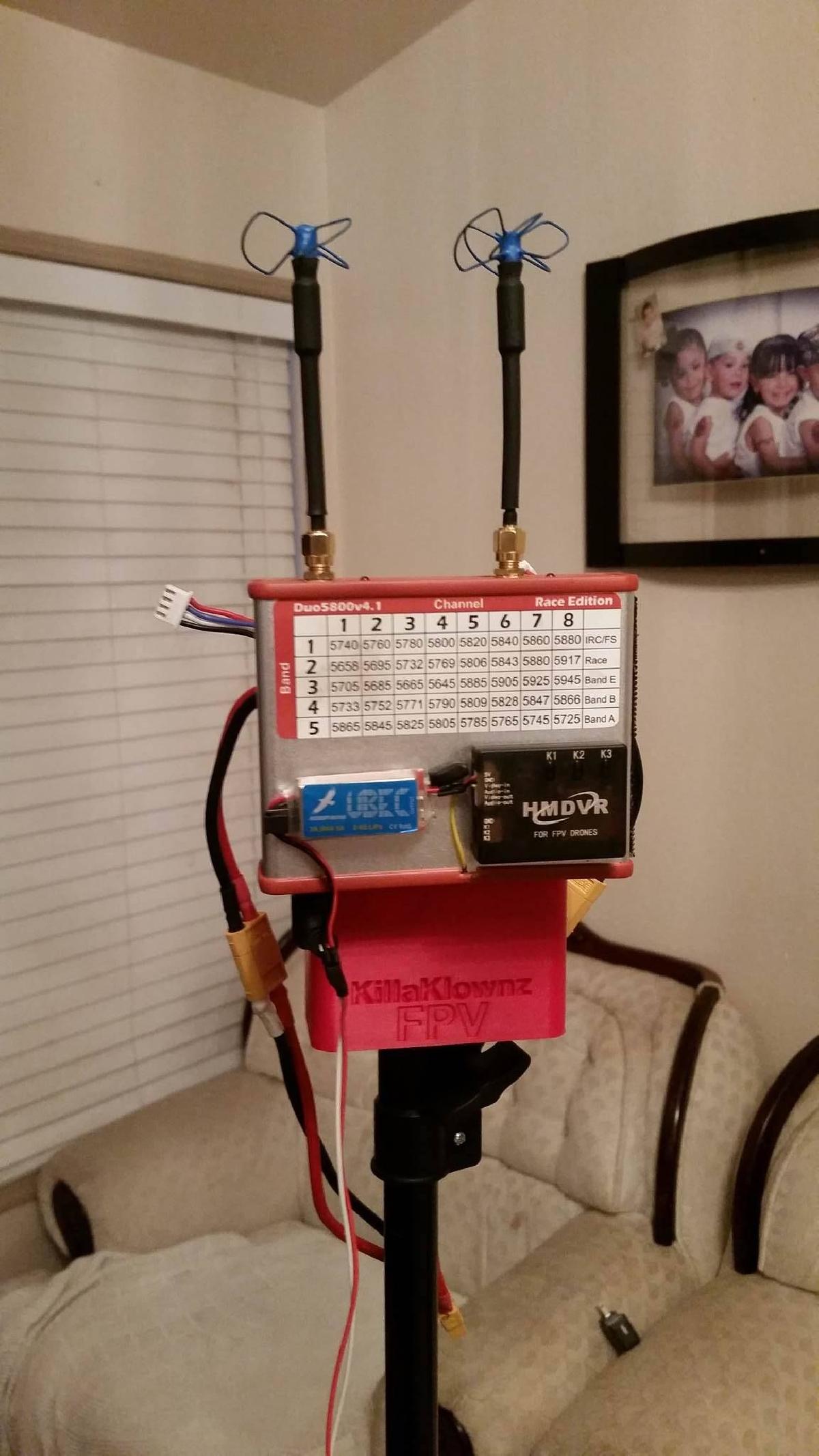 KillaKlownzFPV Corrida/FPV Vtx AIO Caixa