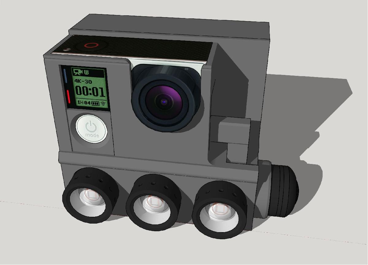 Habitacao Led Gopro ( Criacao de Video em Nosso Canal do YouTube )