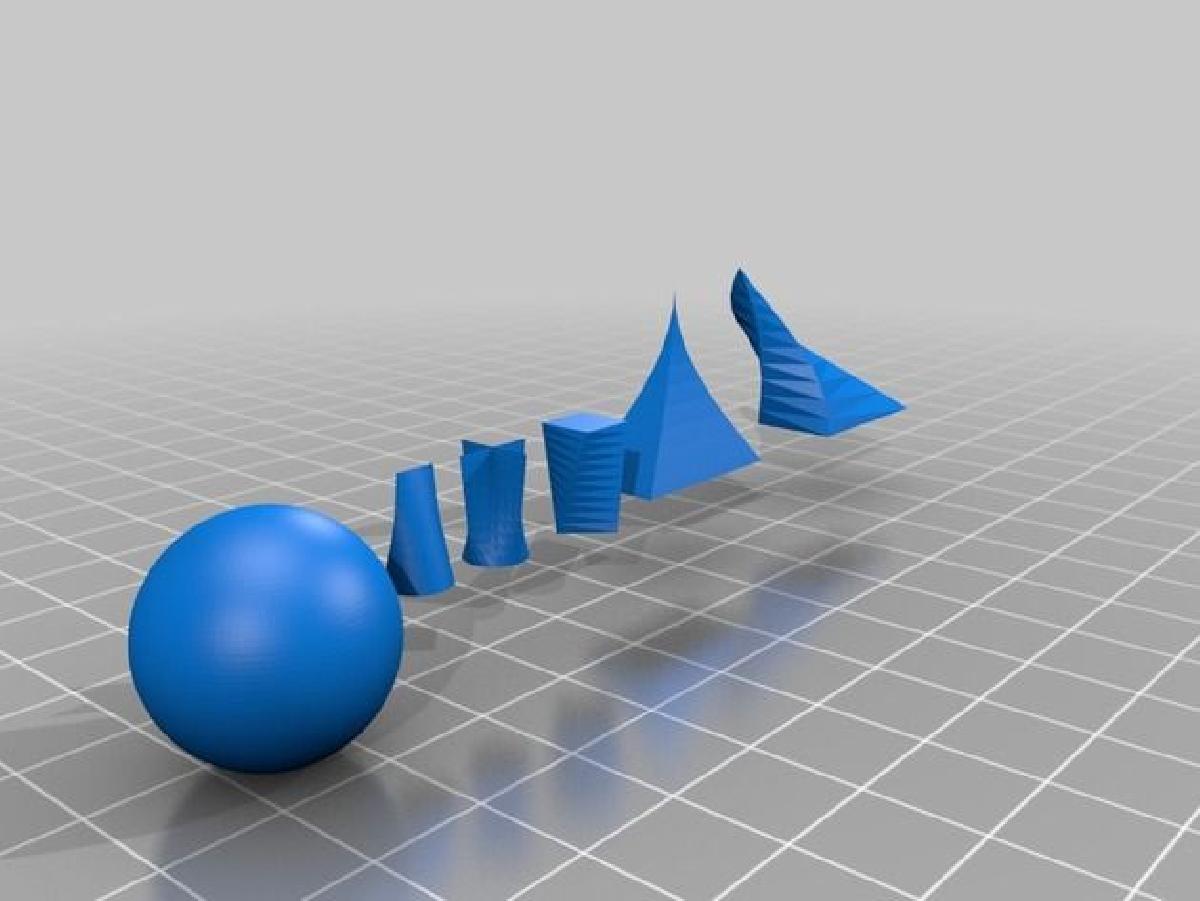 Biblioteca de extrusao de malha de tubo para OpenSCAD