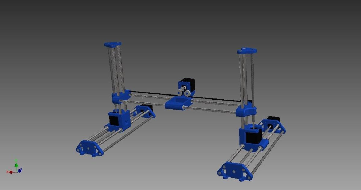 Impressora conversivel Proto3DC