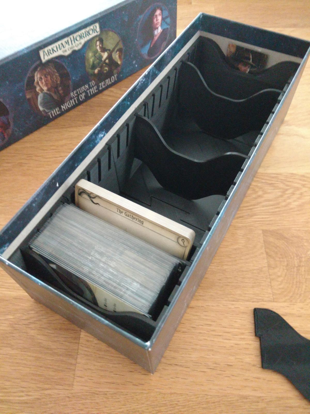 Inserto da Caixa de Retorno para Arkham Horror LCG