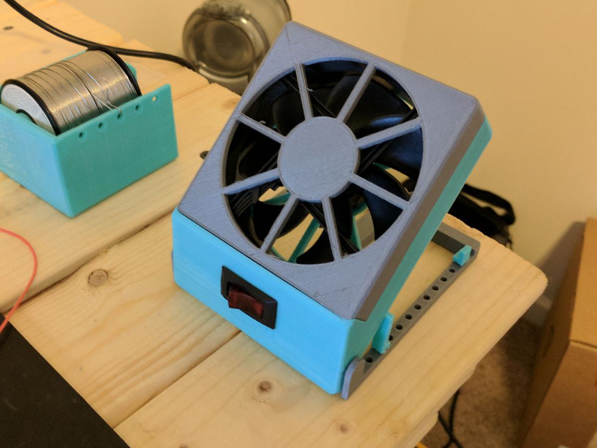 Ventilador de solda