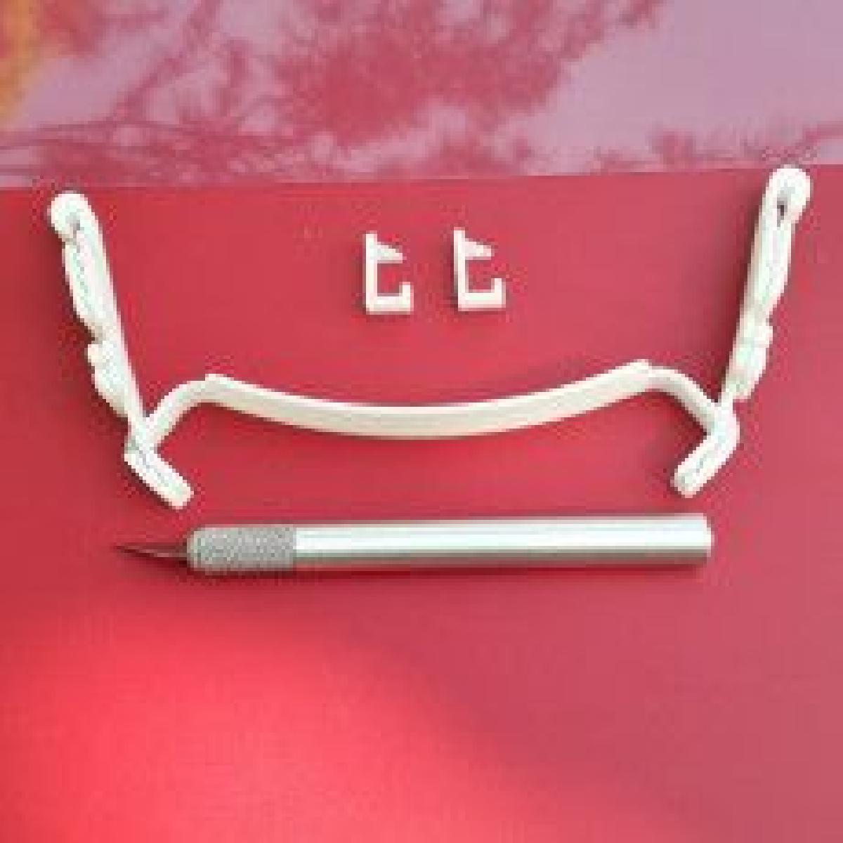 Viseira com clipes (PEE)