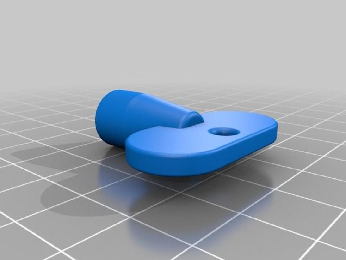 Chave para valvula de torneira quadrada (secao 5, 6 e 7 mm)