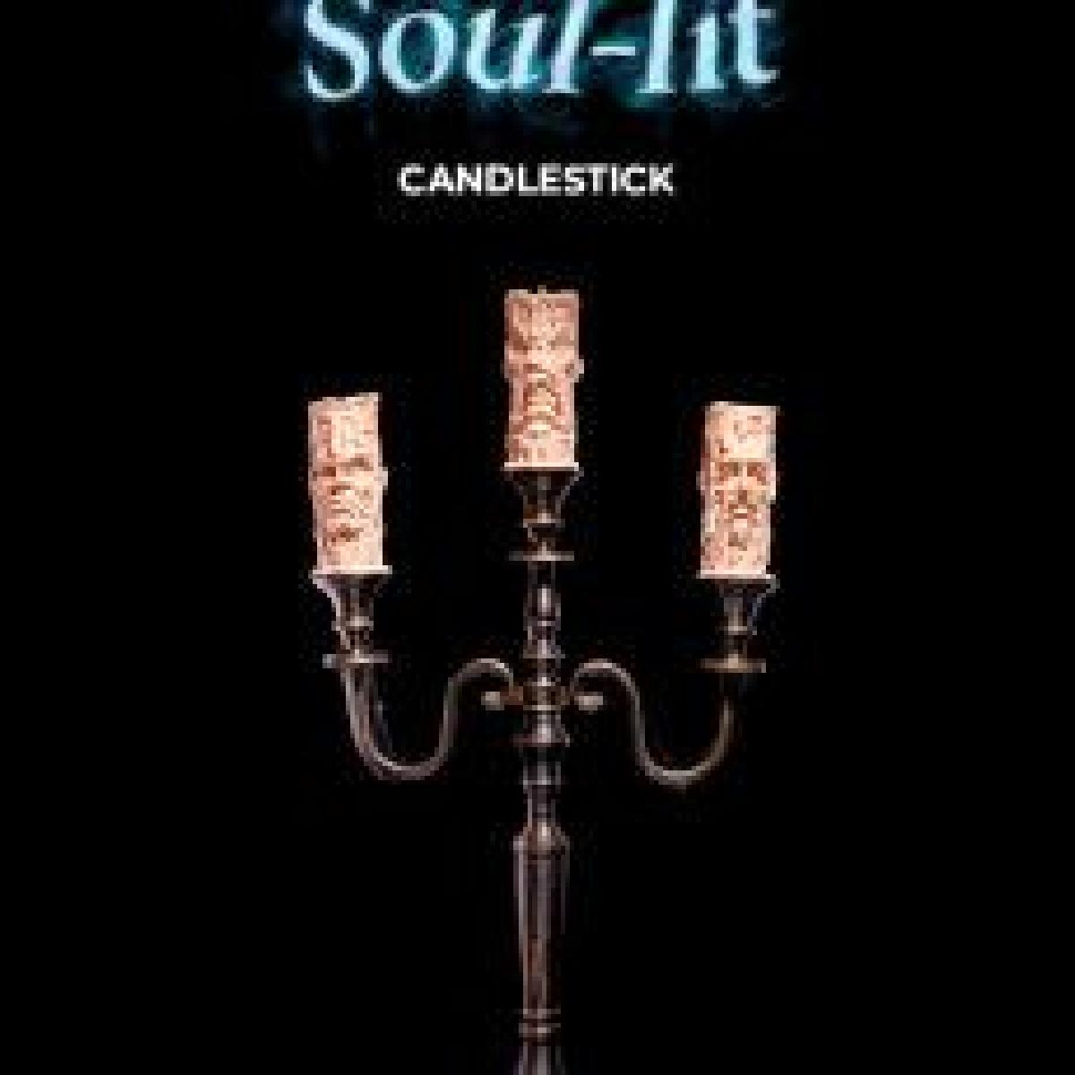 Candelabro iluminado pela alma