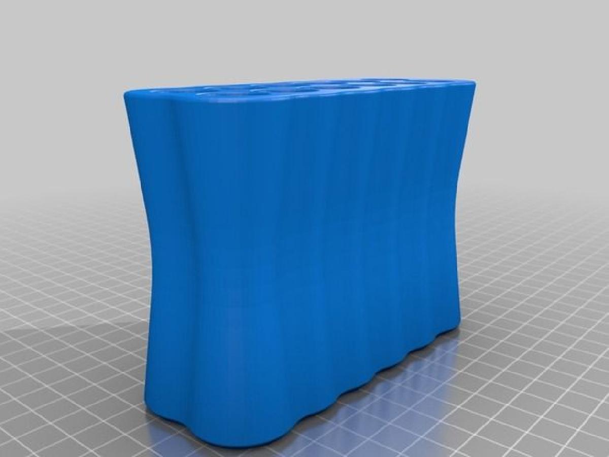 porta canetas colorido