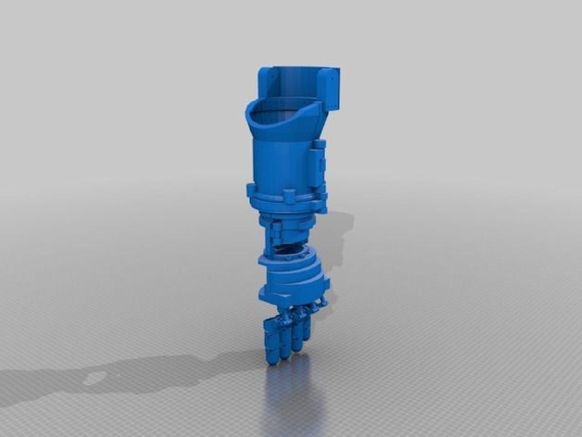 armadura do braco esquerdo