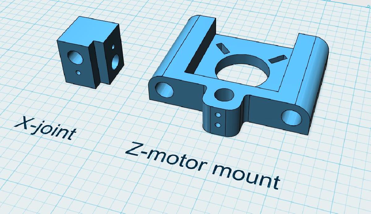 Remix do suporte do motor z da ReprapPro