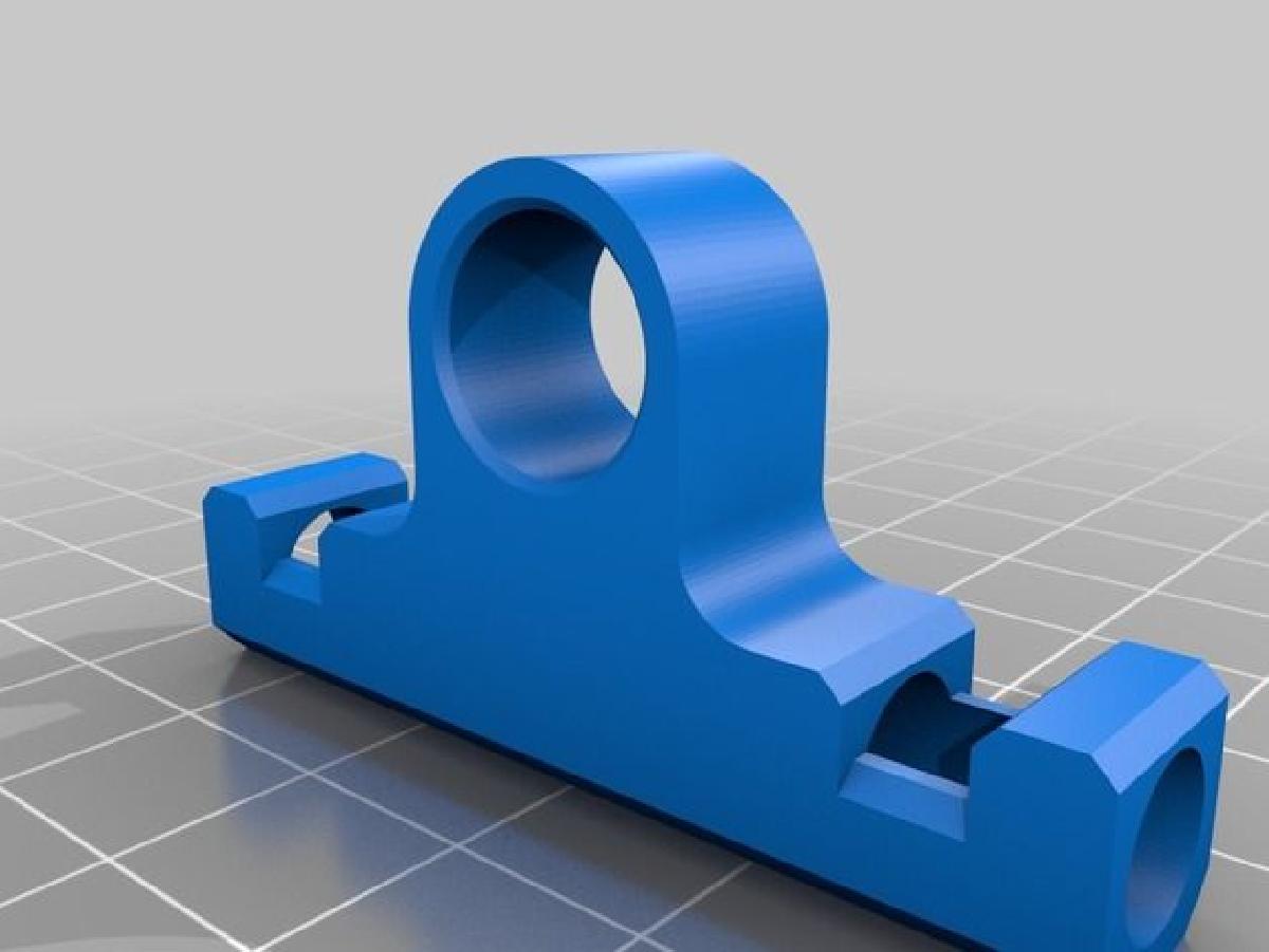Suporte do tubo guia de filamento para extrusoes 2020