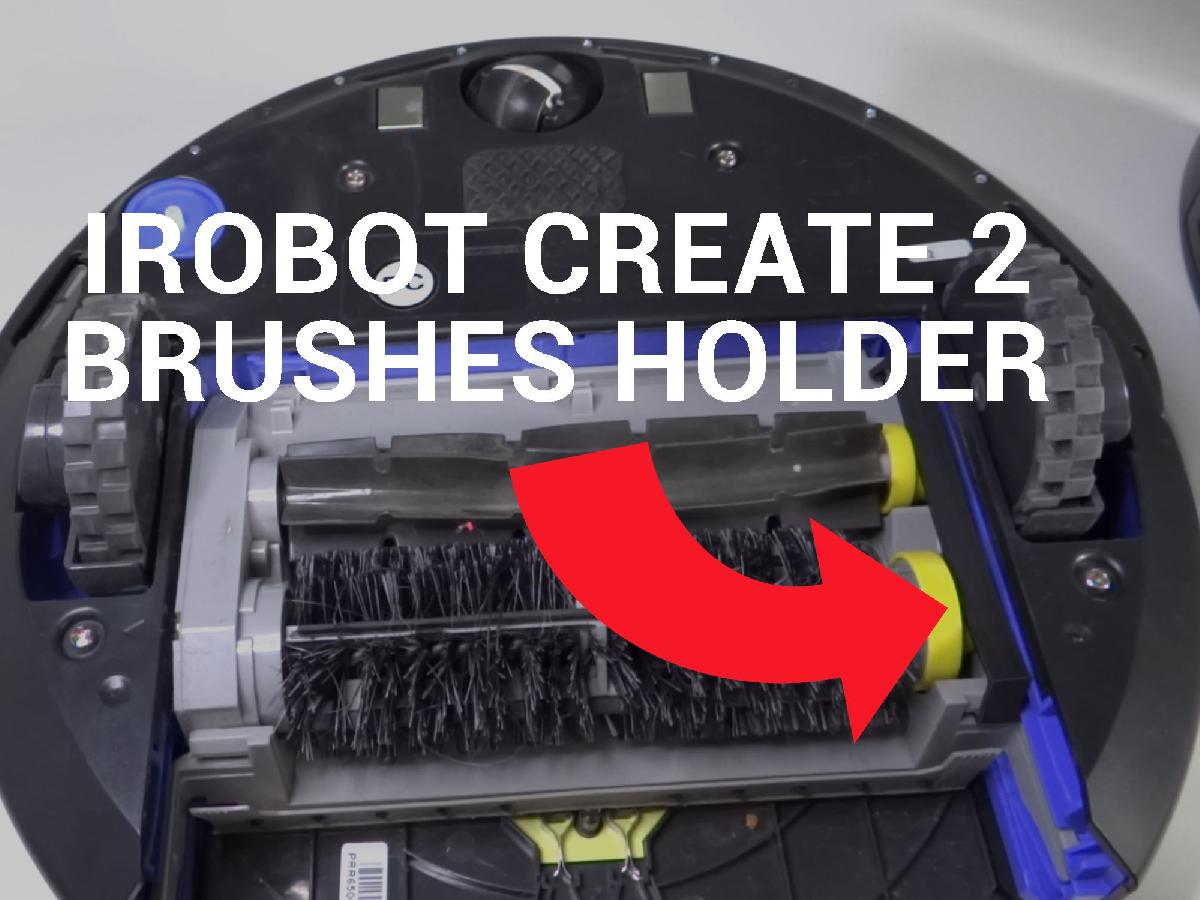 suporte para escovas iRobot Create 2