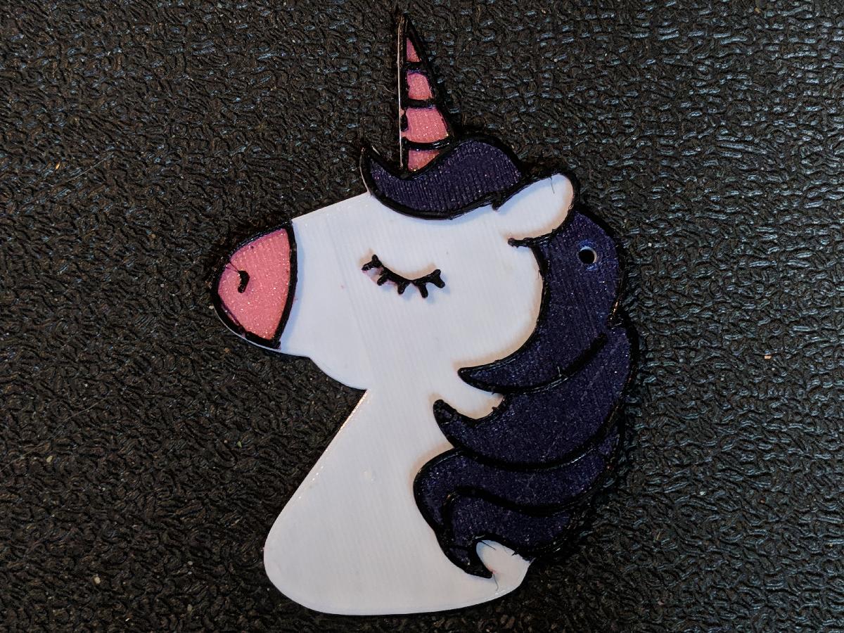 Ornamento de Unicornio