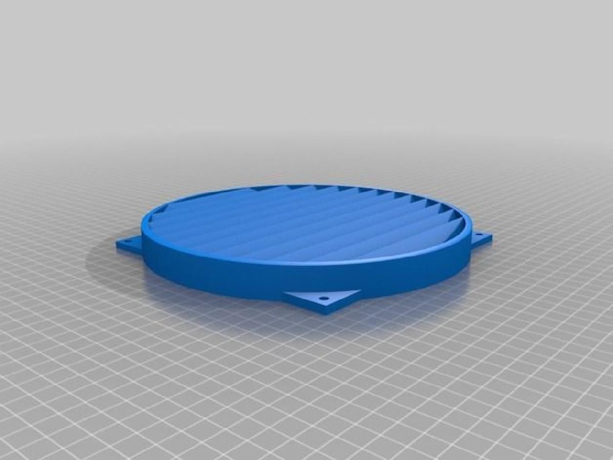 ventilador de 200mm com persianas