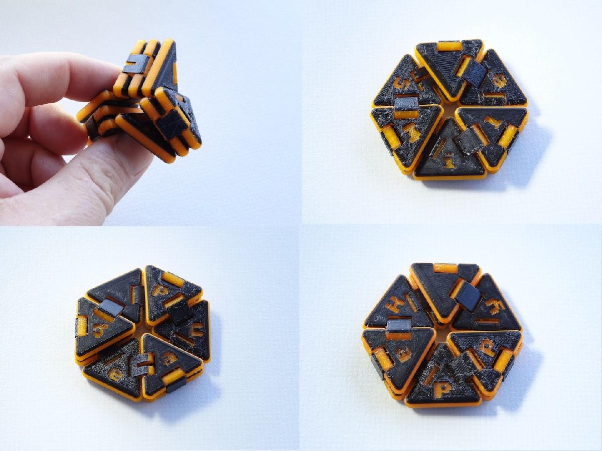 Revelador de Palavras Hexaflexa