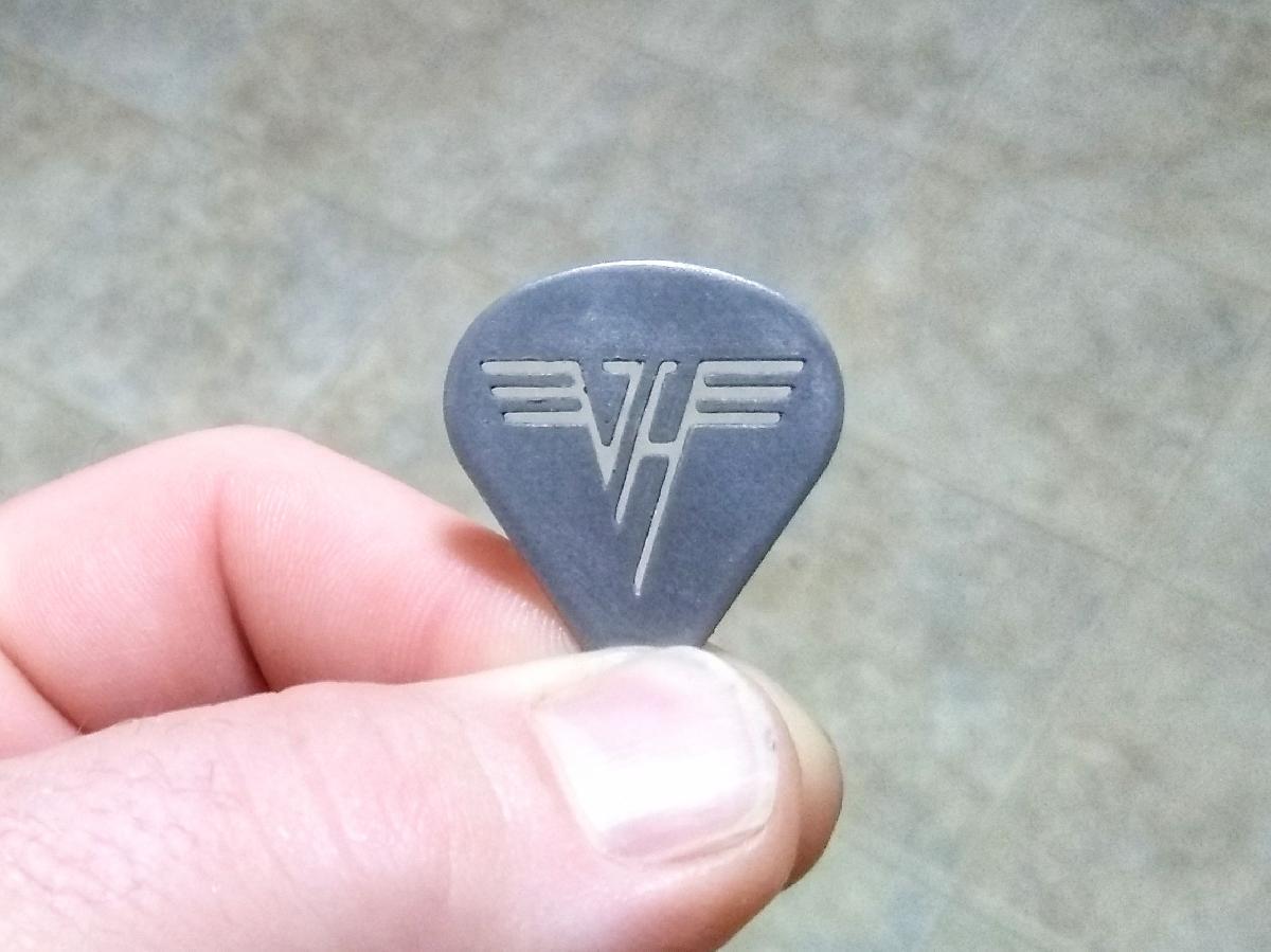 Palheta de guitarra Van Halen