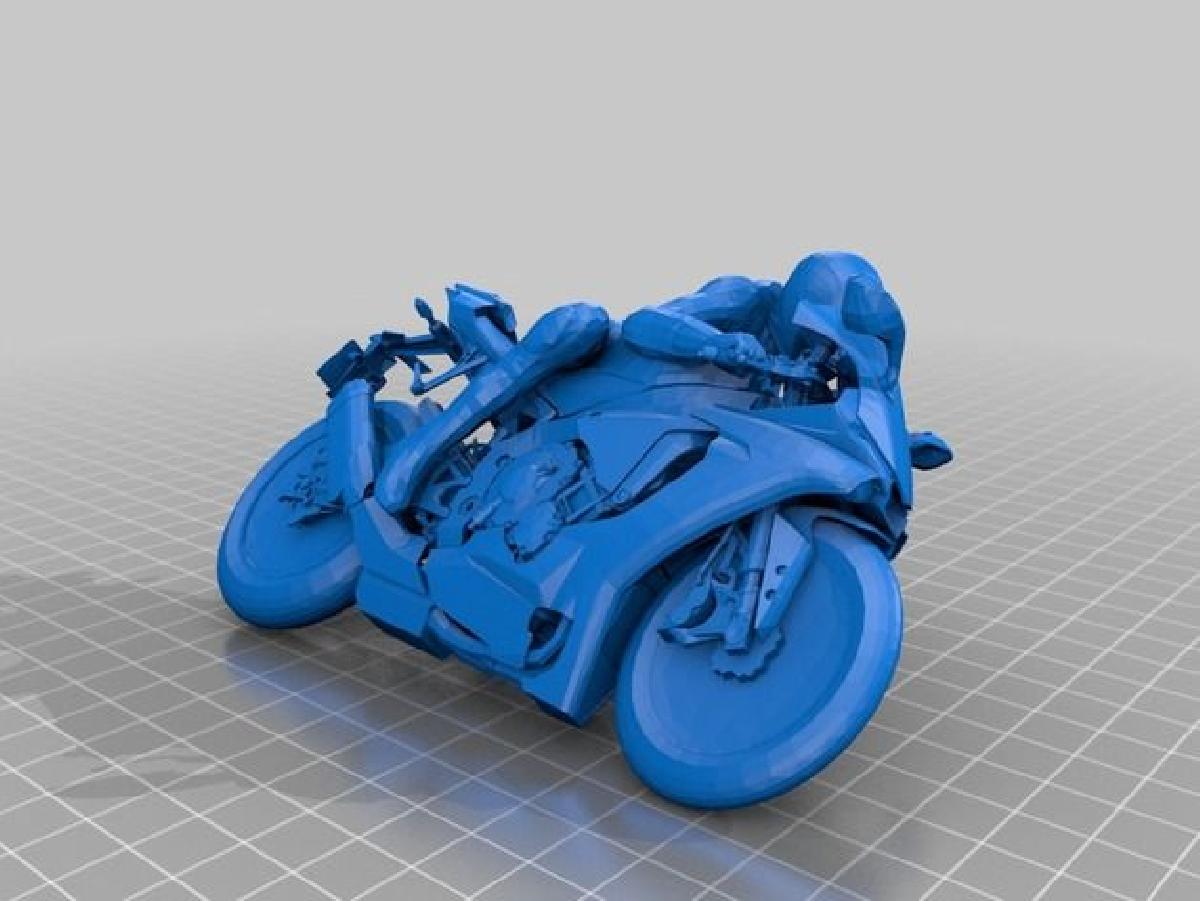 Posou motociclista R1M