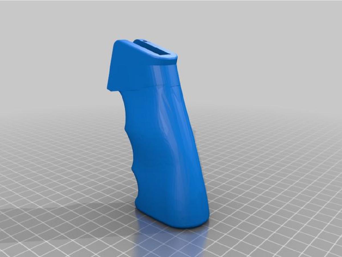 Punho de Pistola Liso AR15