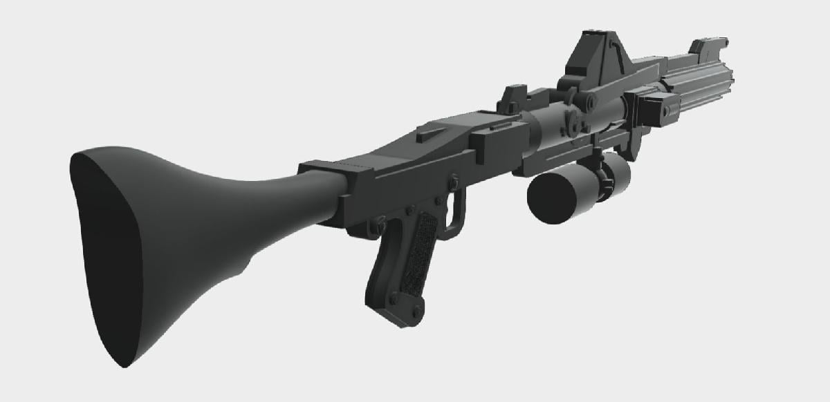 Rifle blaster de clonetrooper DC 15 / DC 15A (Star Wars)