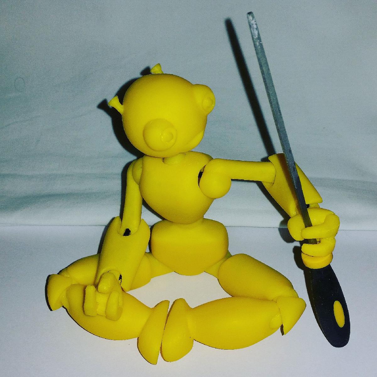 SETH   Robo Articulado Impresso em 3D (Configuracoes de Impressao Slic3r Faceis)