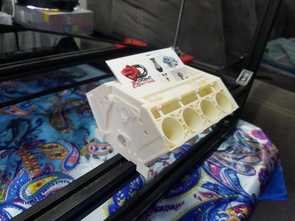 Suporte para Cartao de Bloco do Motor ZR1 Impressao Mais Facil