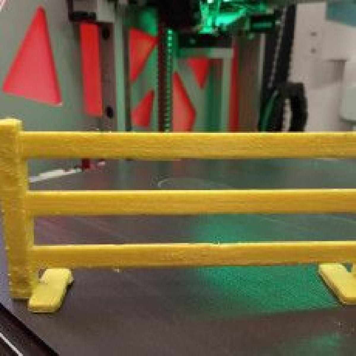 Modelo de Cenario de Fazenda com Cerca