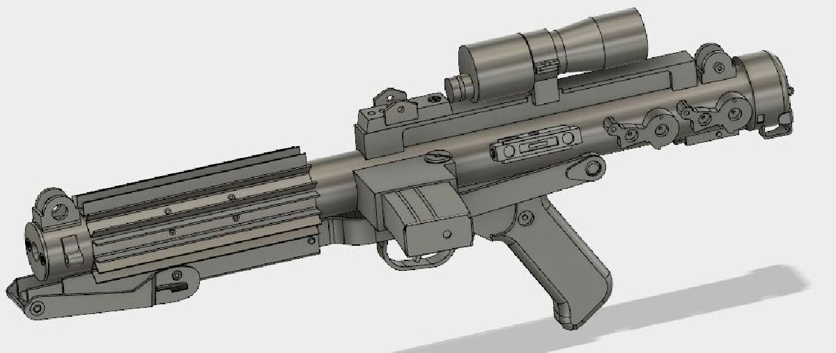 Blaster E 11 dos Stormtroopers   O Retorno de Jedi (ROTJ)