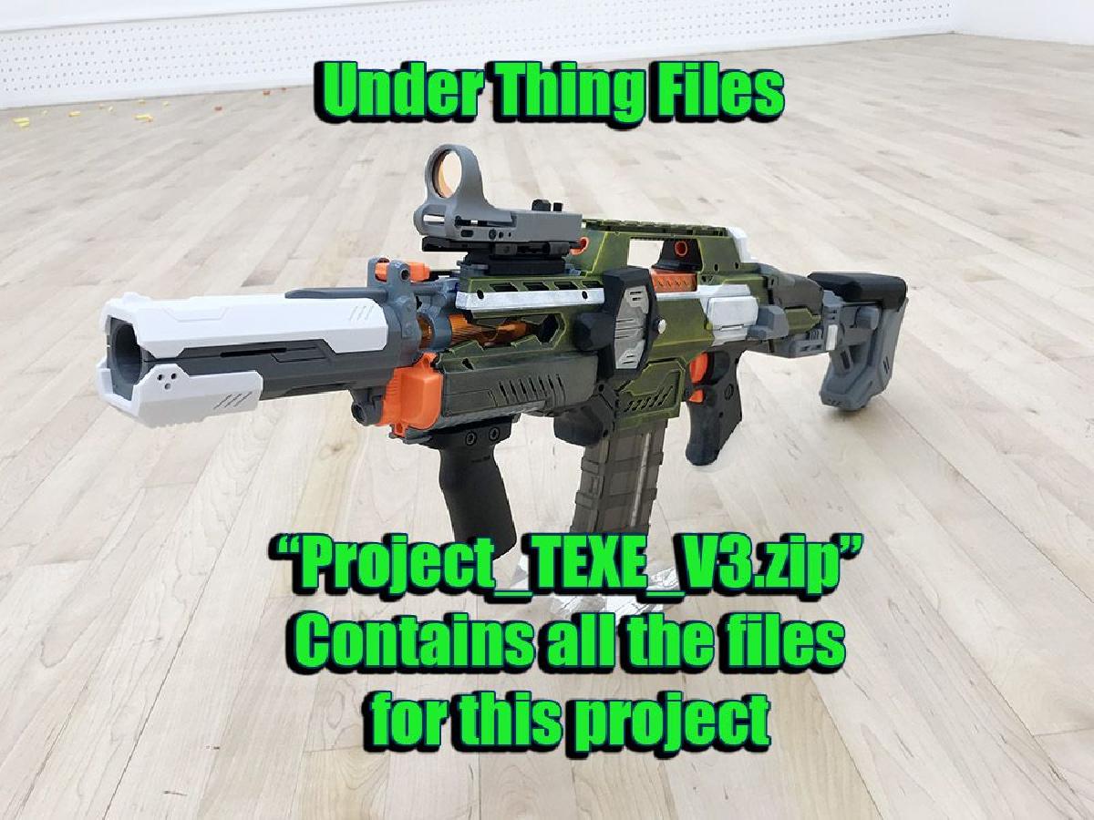 Arquivos do Projeto Nerf Arduino Select Fire Rapidstrike