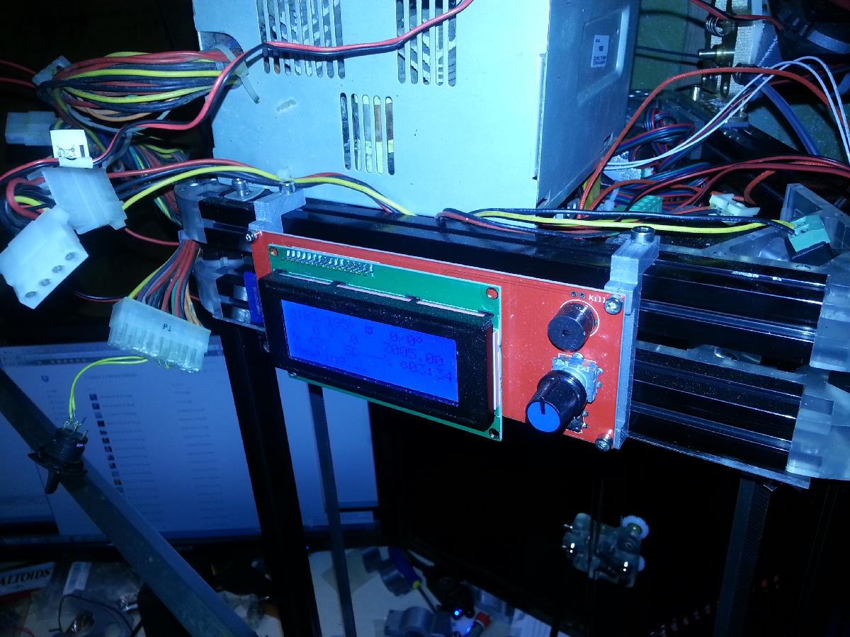 Suporte de Montagem em Angulo de 90 Graus para Controlador Inteligente RepRapDiscount