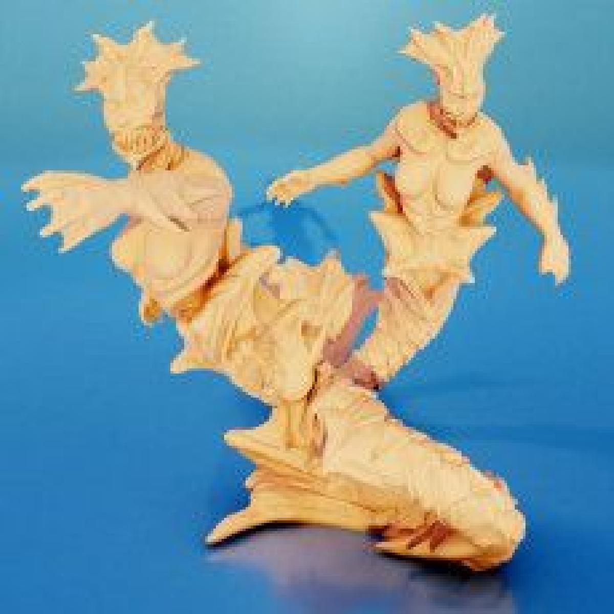 sereia do fundo do mar