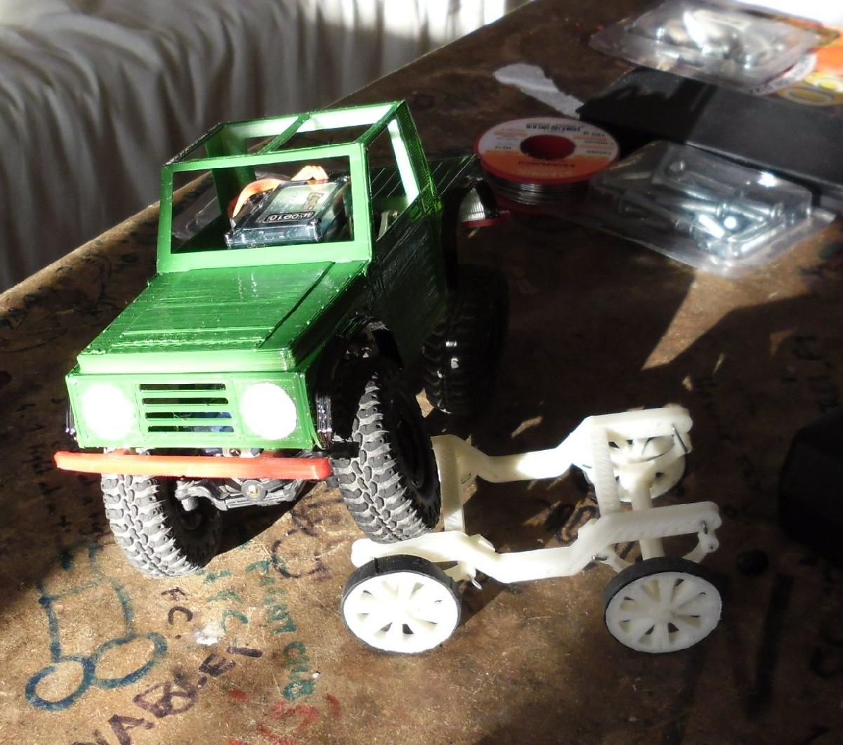 Corpo de Suzuki Samurai 1/20