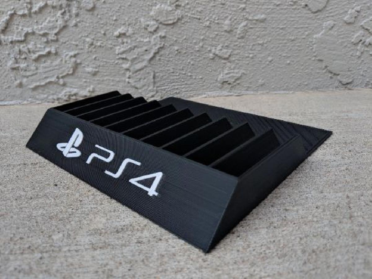 Suporte para Jogo Playstation 4/3   Opcoes de Costas Planas e Completas