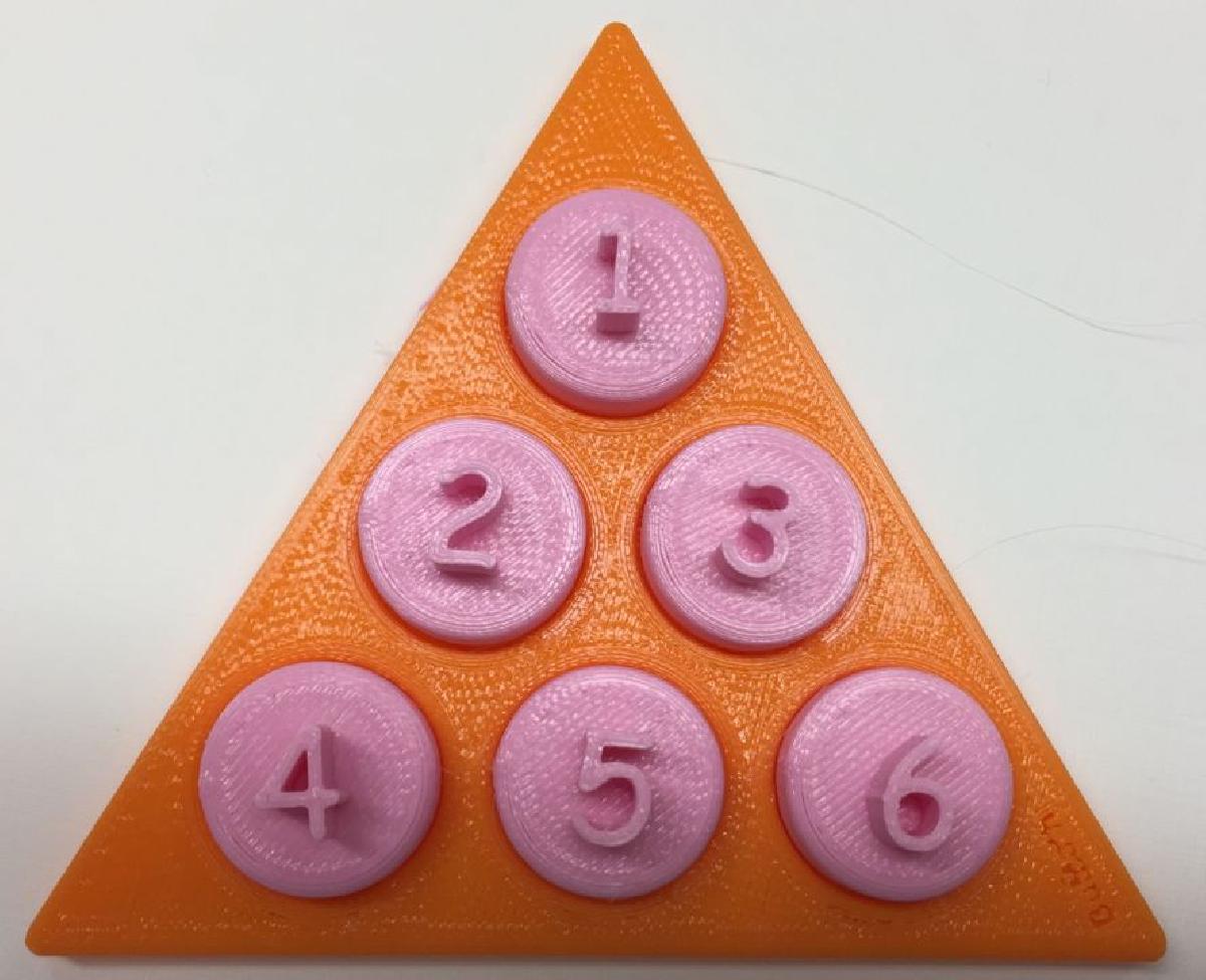 Triangulo Magico, Quebra Cabeca Matematico