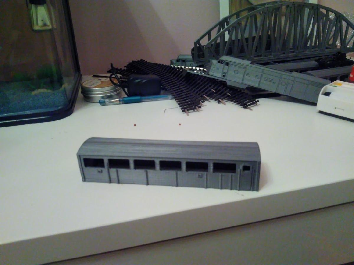 Santa Fe   Super Chief   F series, CARRO DE PASSAGEIROS   modelo de trem em escala HO (1:87)