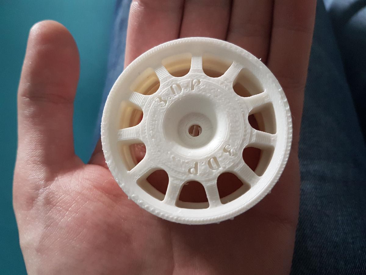 Roda de rallye WRC V1 1/10 rc hexa 12 mm