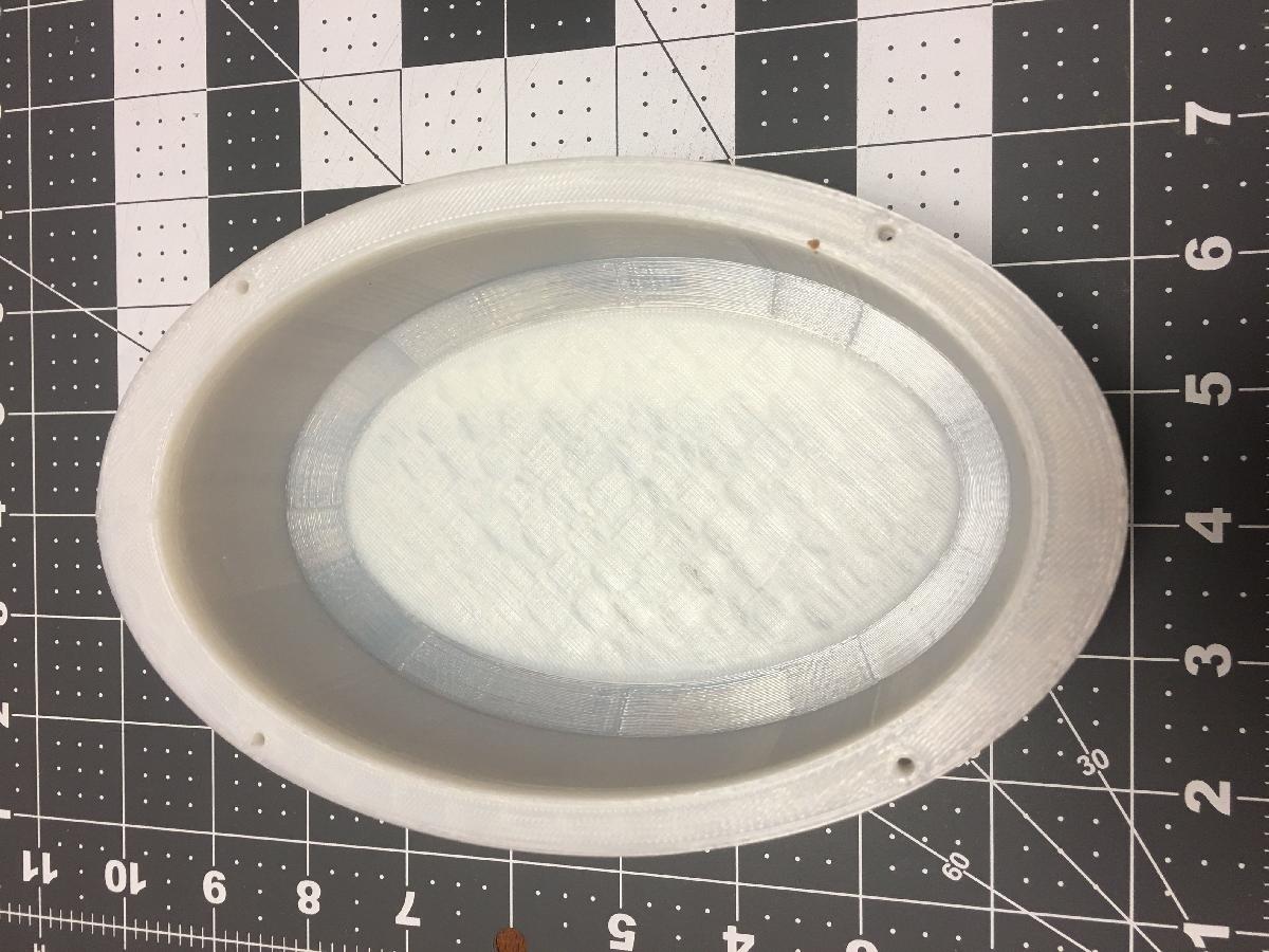 placa de montagem para caixa de alto falante 4x6