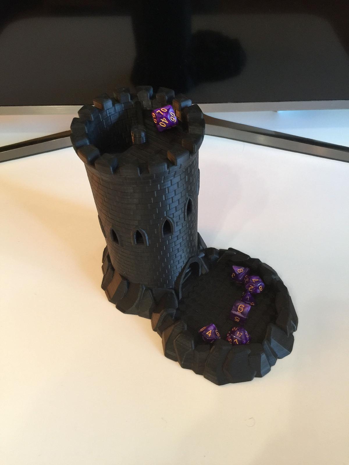 Torre de dados, peca unica, sem suportes necessarios