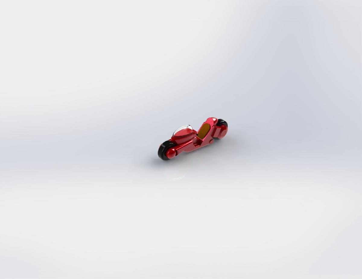 moto miniatura akira (moto do kaneda)