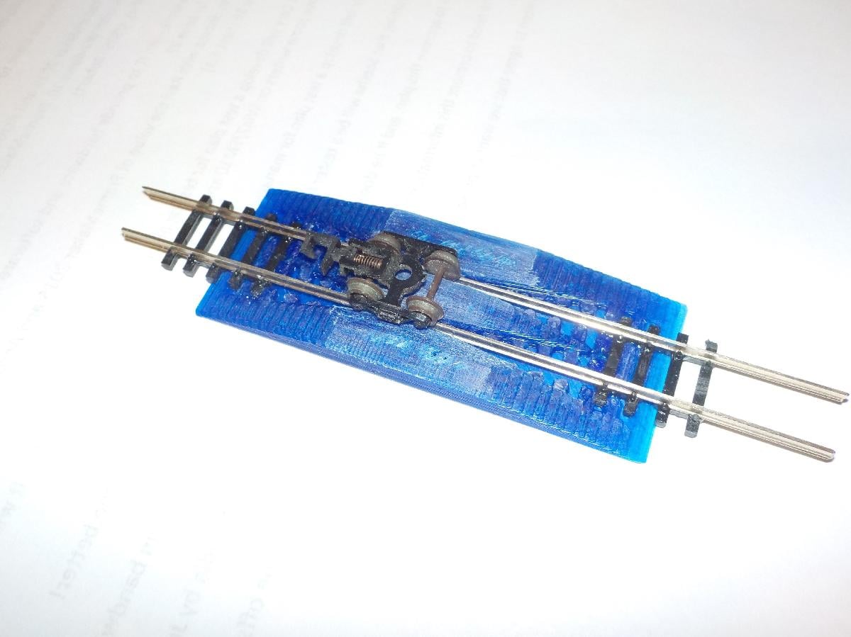 Re railer para trilhos flexiveis N scale