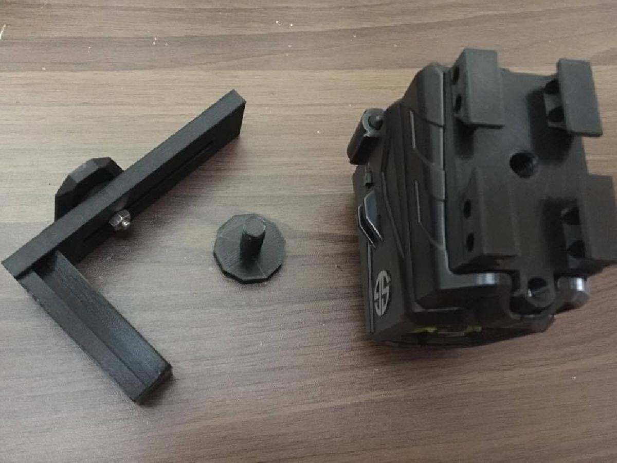 Capacete de visao noturna e suporte picatinny Spy Gear