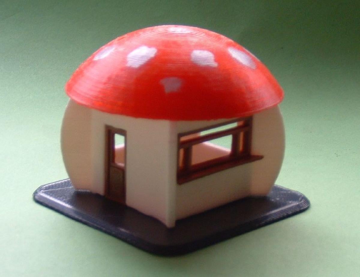 Quiosque de Cogumelos H0 1:87