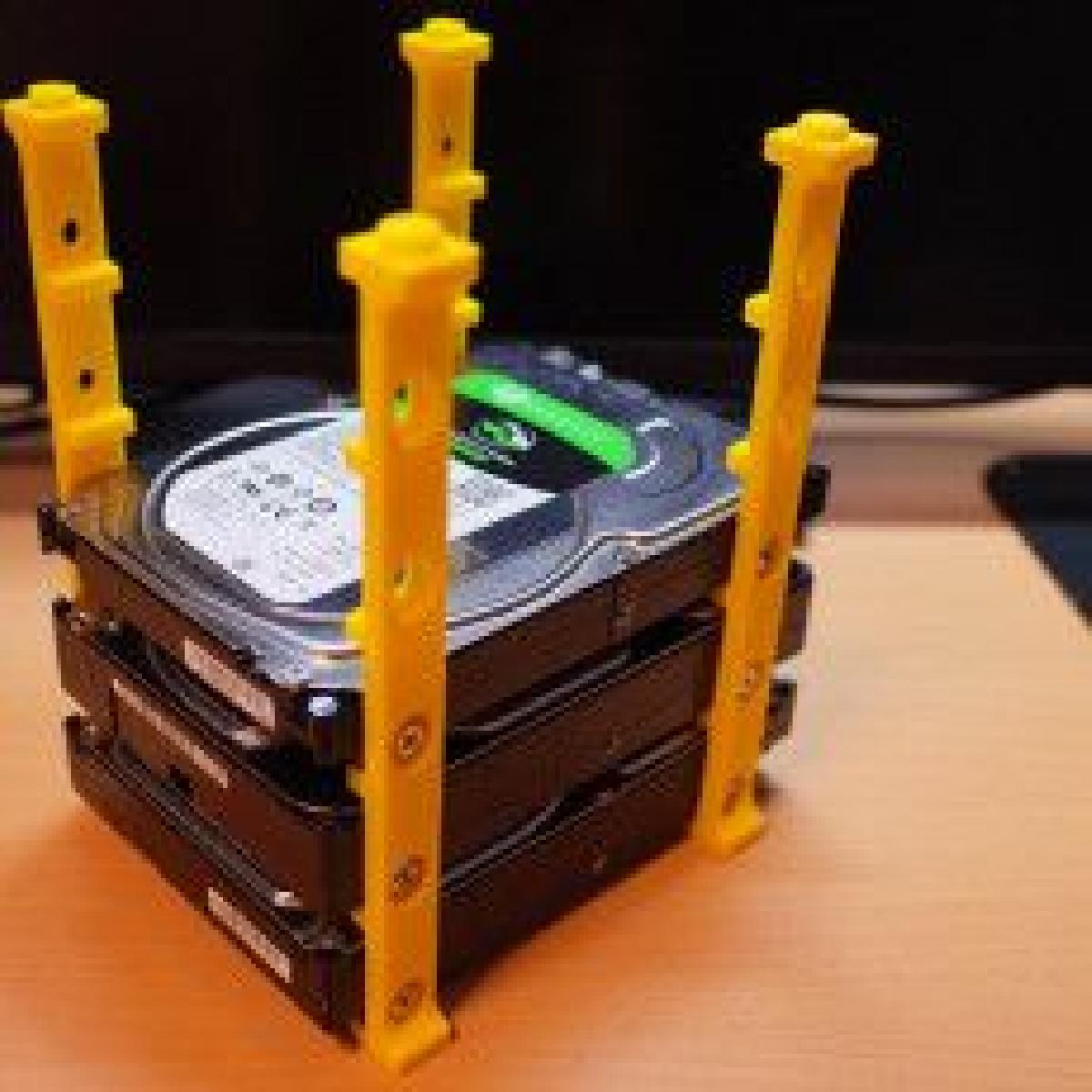 5pcs HDD Torre de Suporte