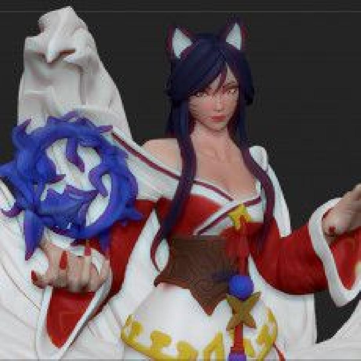 League of Legends Ahri figuer