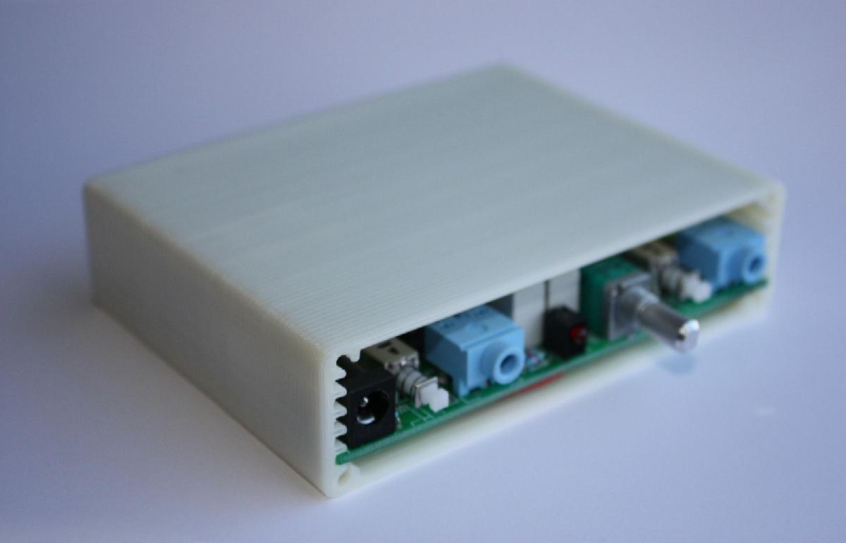 Involucro para Amplificador de Fones de Ouvido O2