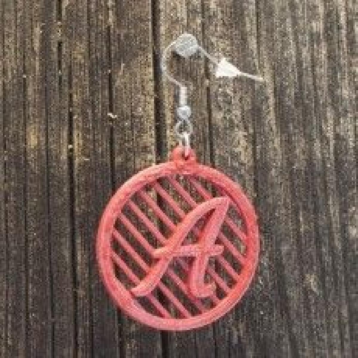 Earrings Letter 1