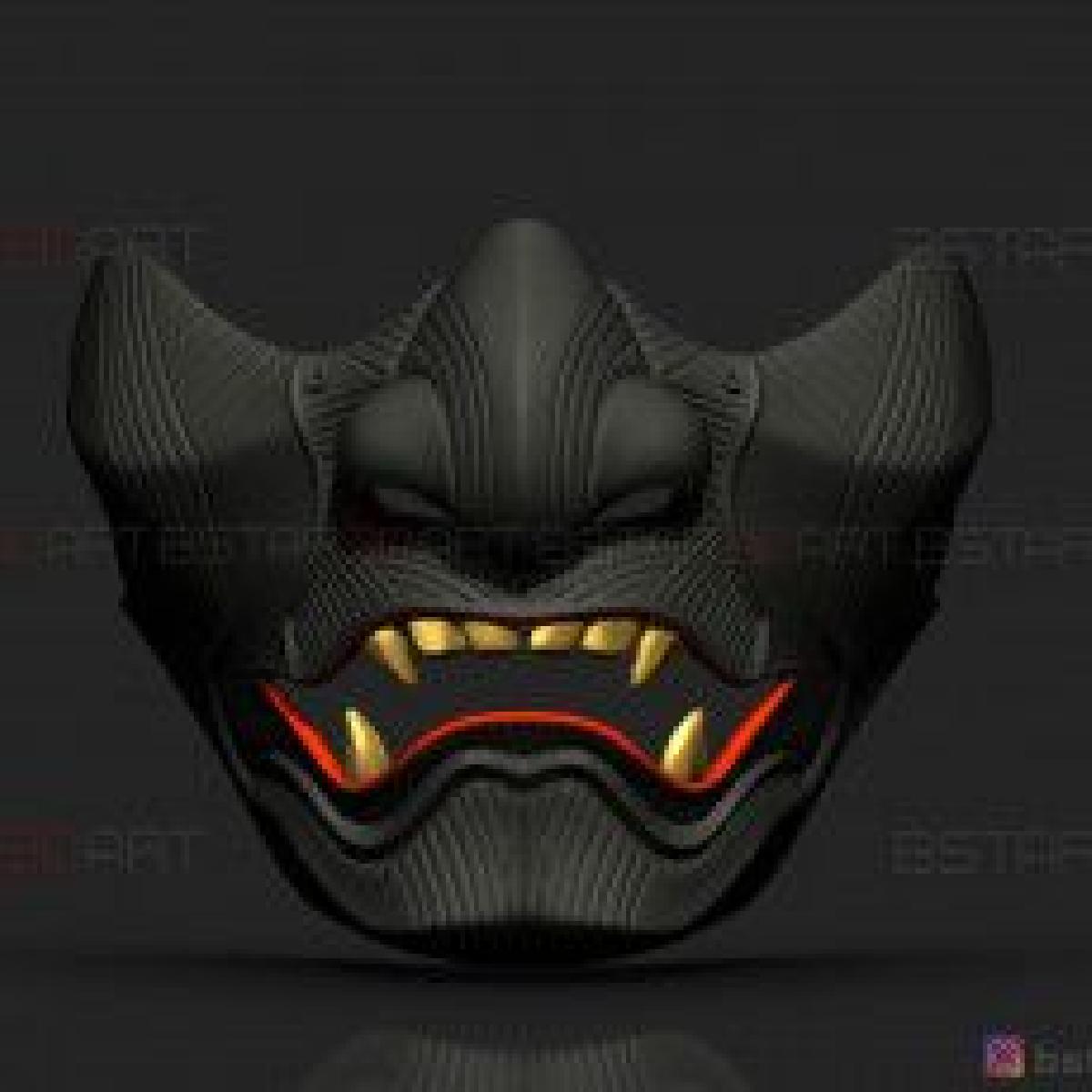 Máscara japonesa oni