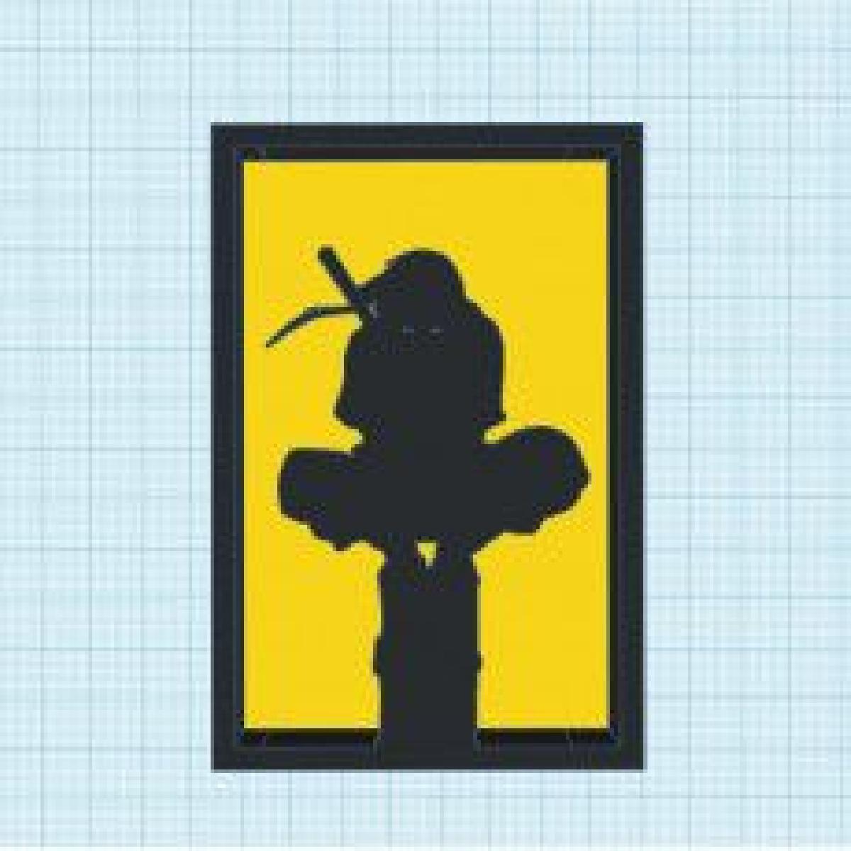 Enfeite de Silhueta naruto